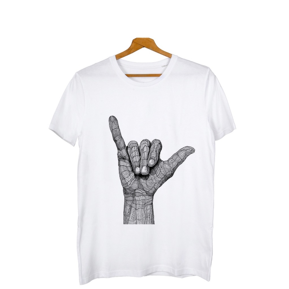 Δeltakappadesign Unisex T-shirt, size L, Reverence T-shirt - NEW